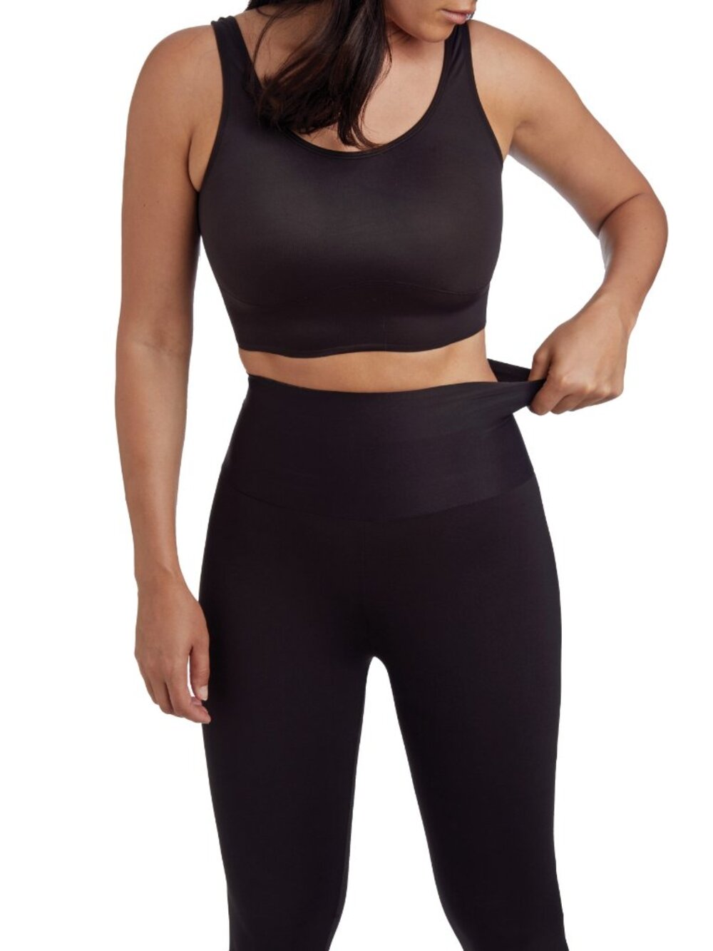 Cupid Intimates Love Your Legs® Shaping Leggings - Black - Picture 5 of 6